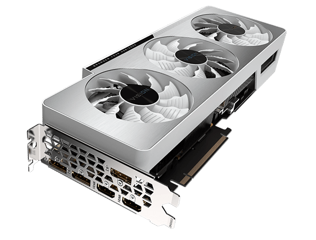 Gigabyte RTX 3080 20GB vision AI用 Gigabyte Placa gráfica GeForce RTX 3080 Ti Vision OC 12G, 3